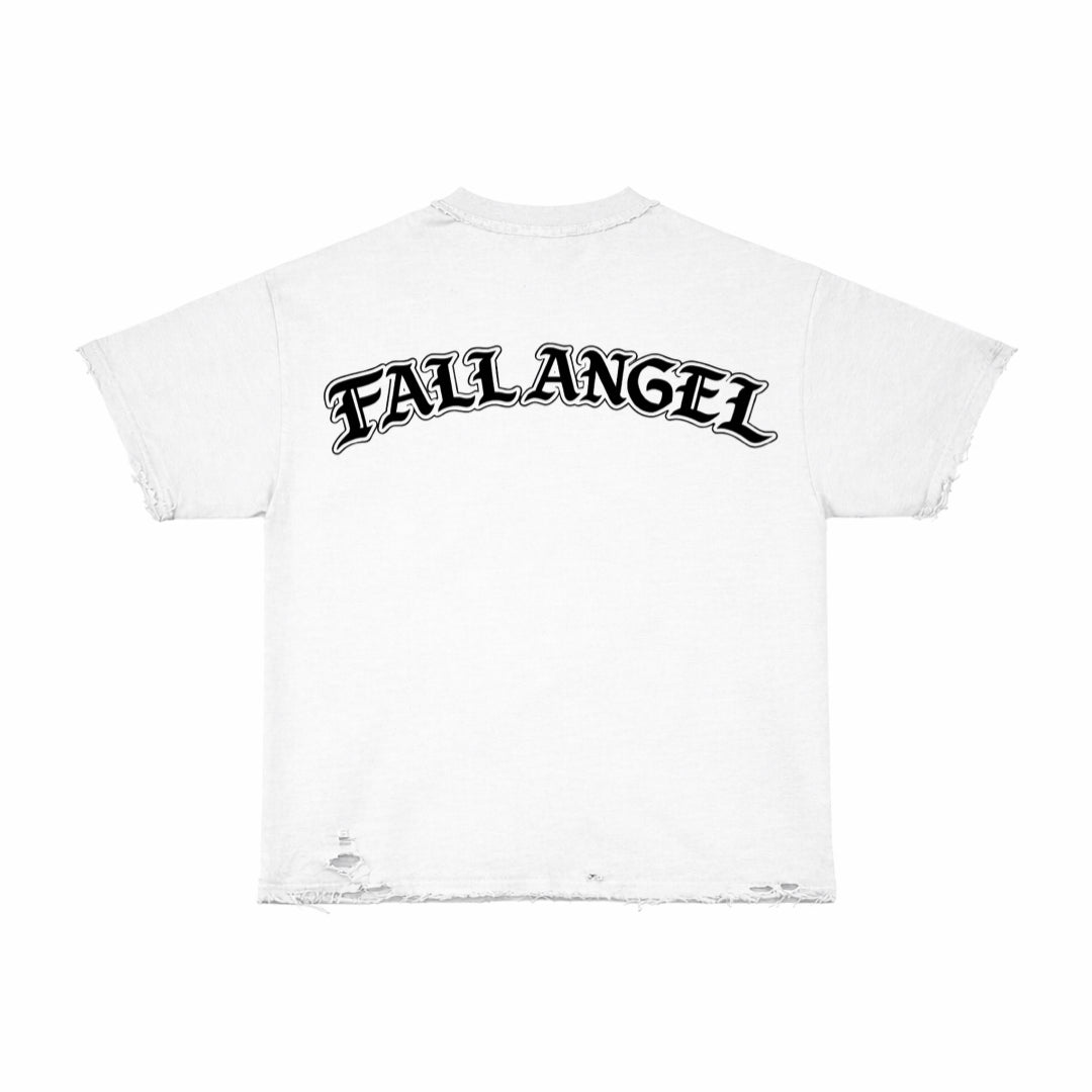 FAX Old English Tee (White)