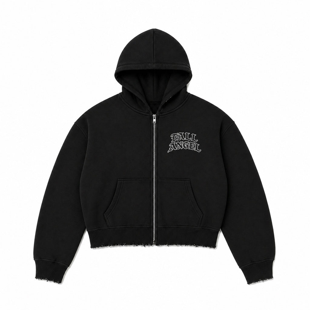 Fall Angel Black Core Zip-Up