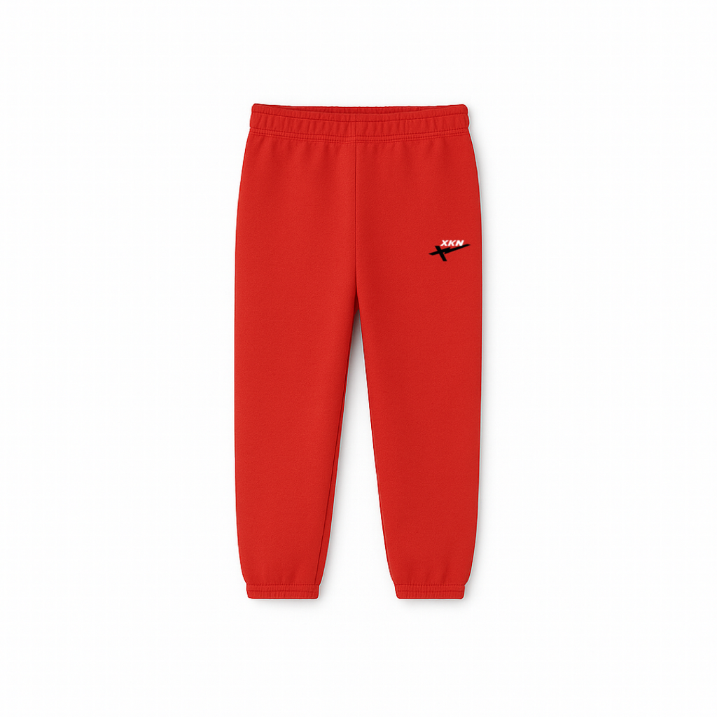 XKN Kids Core Active Fleece Set (Red)