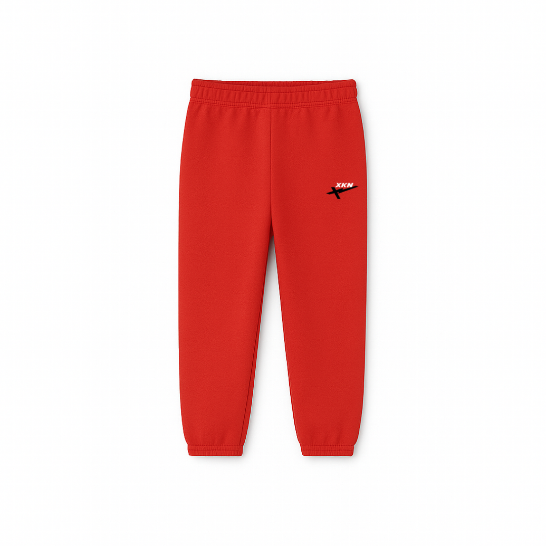 XKN Kids Core Active Fleece Set (Red)