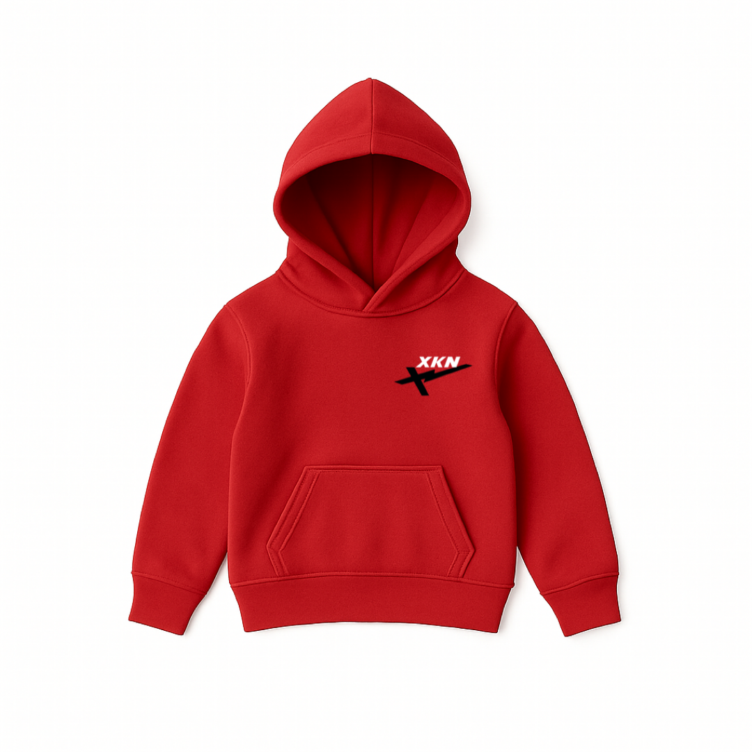 XKN Kids Core Active Fleece Set (Red)
