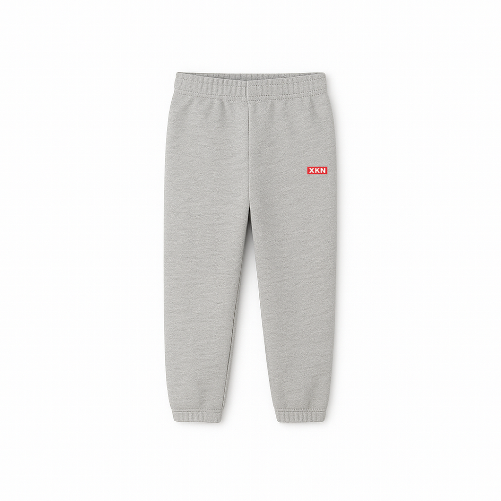 XKN Kids Day Ones Staples Fleece Set (Grey)