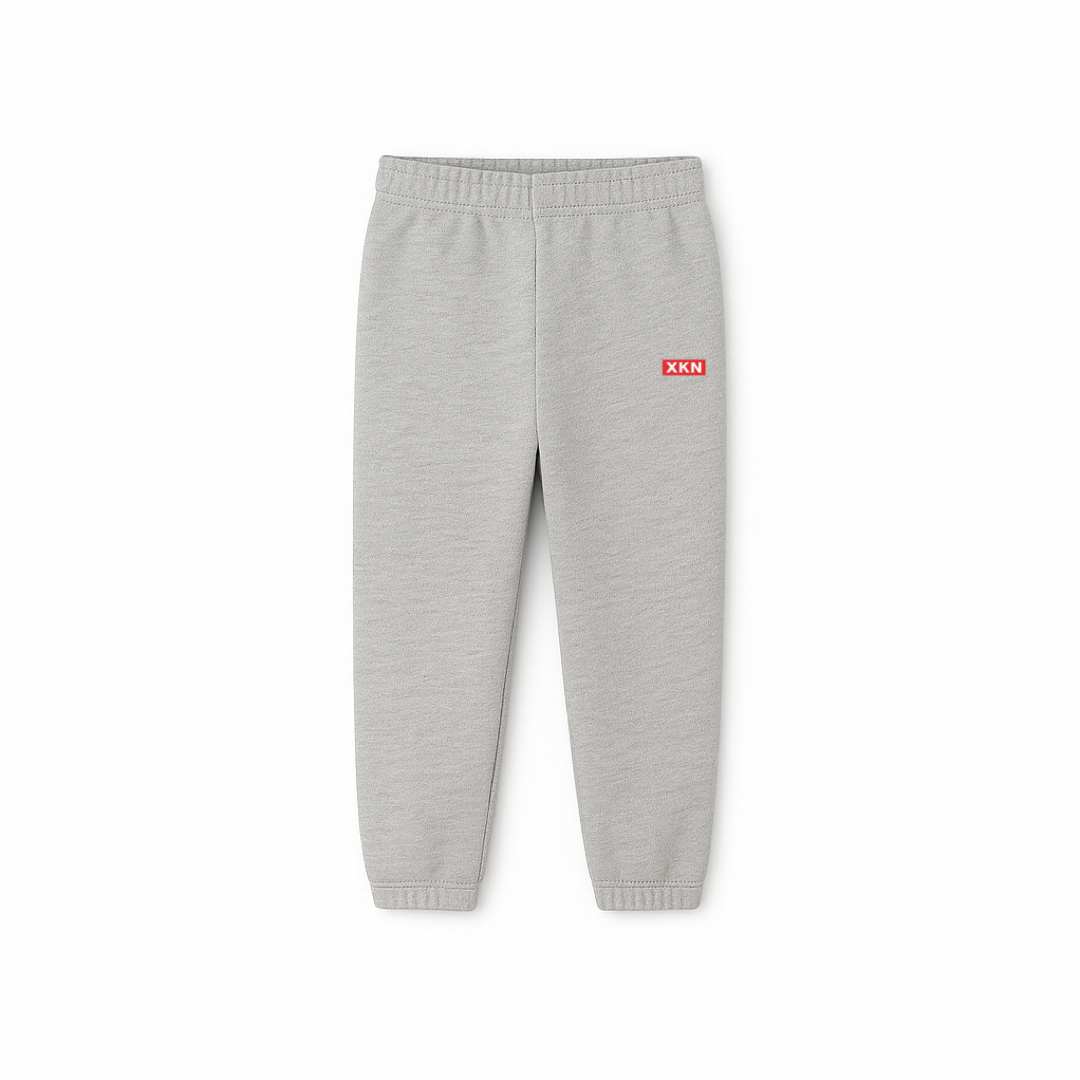 XKN Kids Day Ones Staples Fleece Set (Grey)