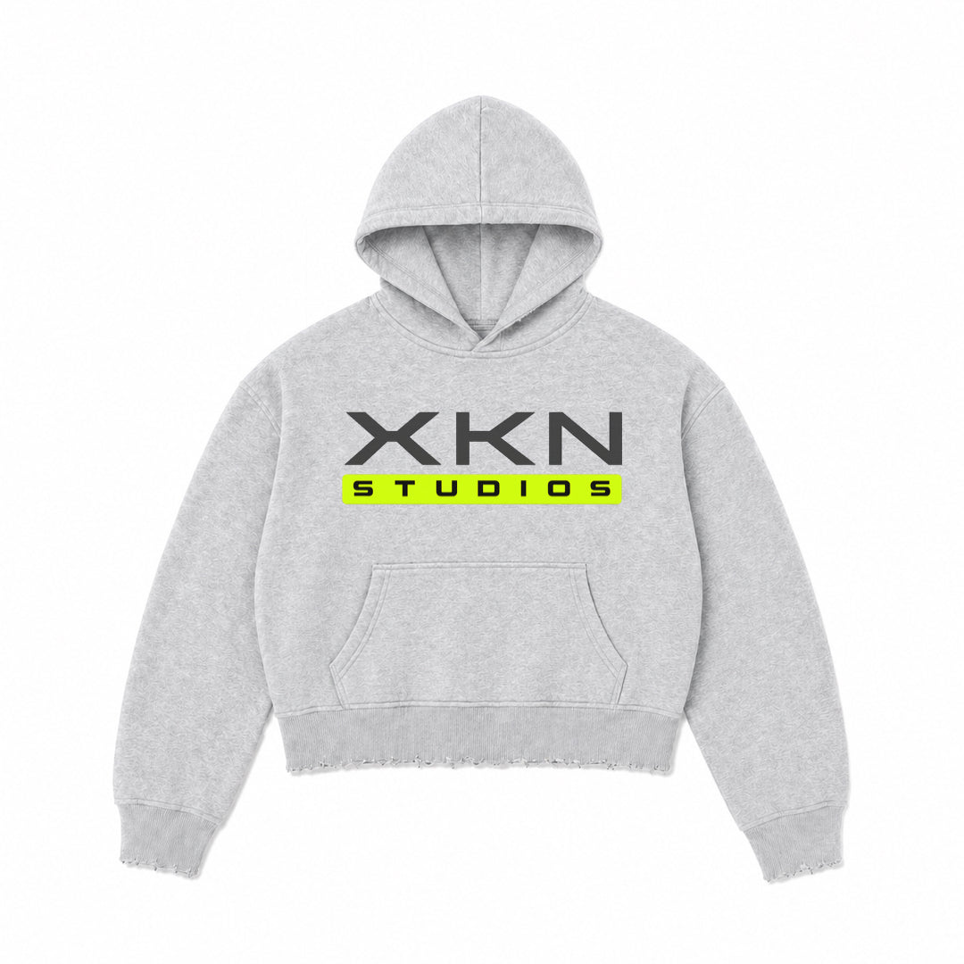 XKN Neon 95’ Hoodie (Grey)