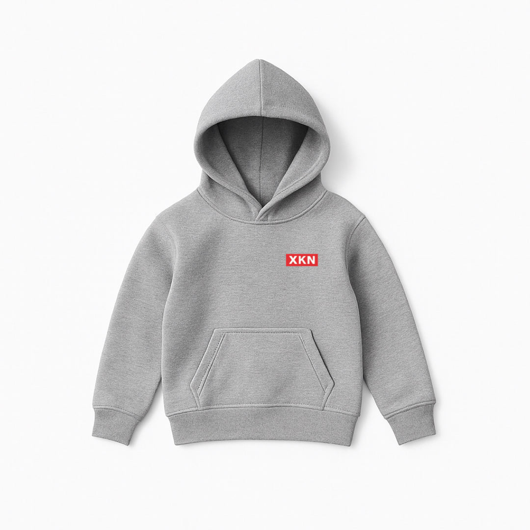 XKN Kids Day Ones Staples Fleece Set (Grey)