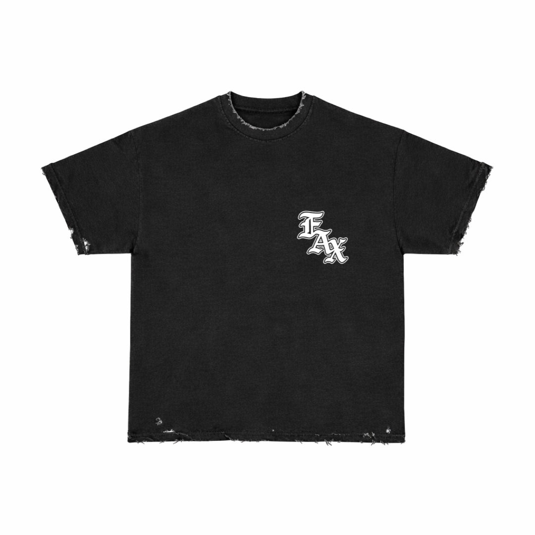 FAX Old English Tee (Black)