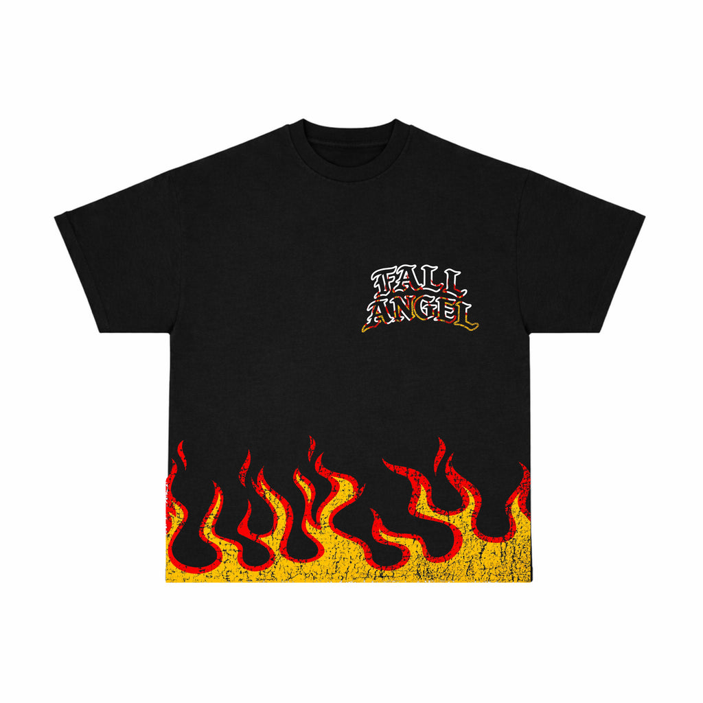 Fall Angel Black Core Flame Tee