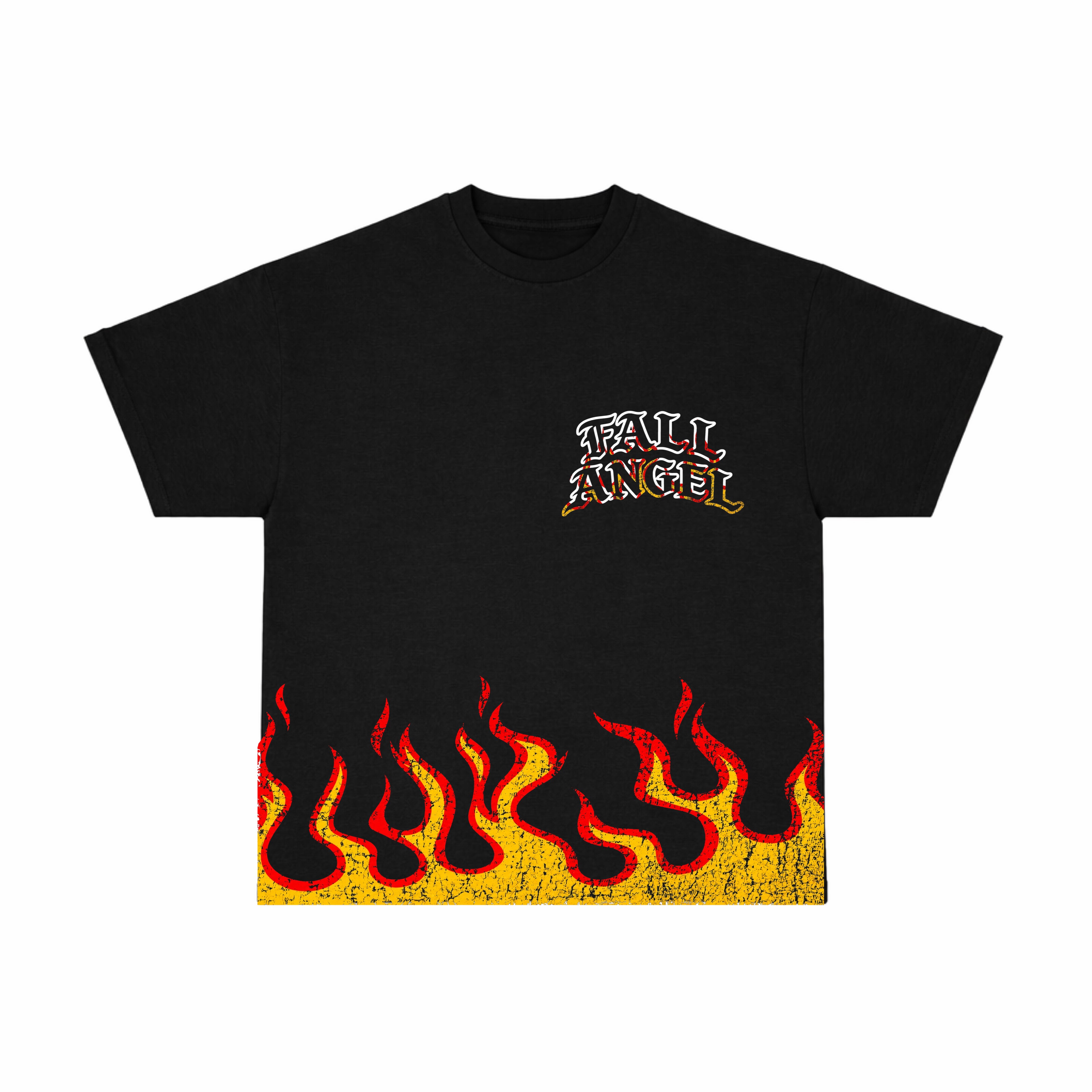 Fall Angel Black Core Flame Tee