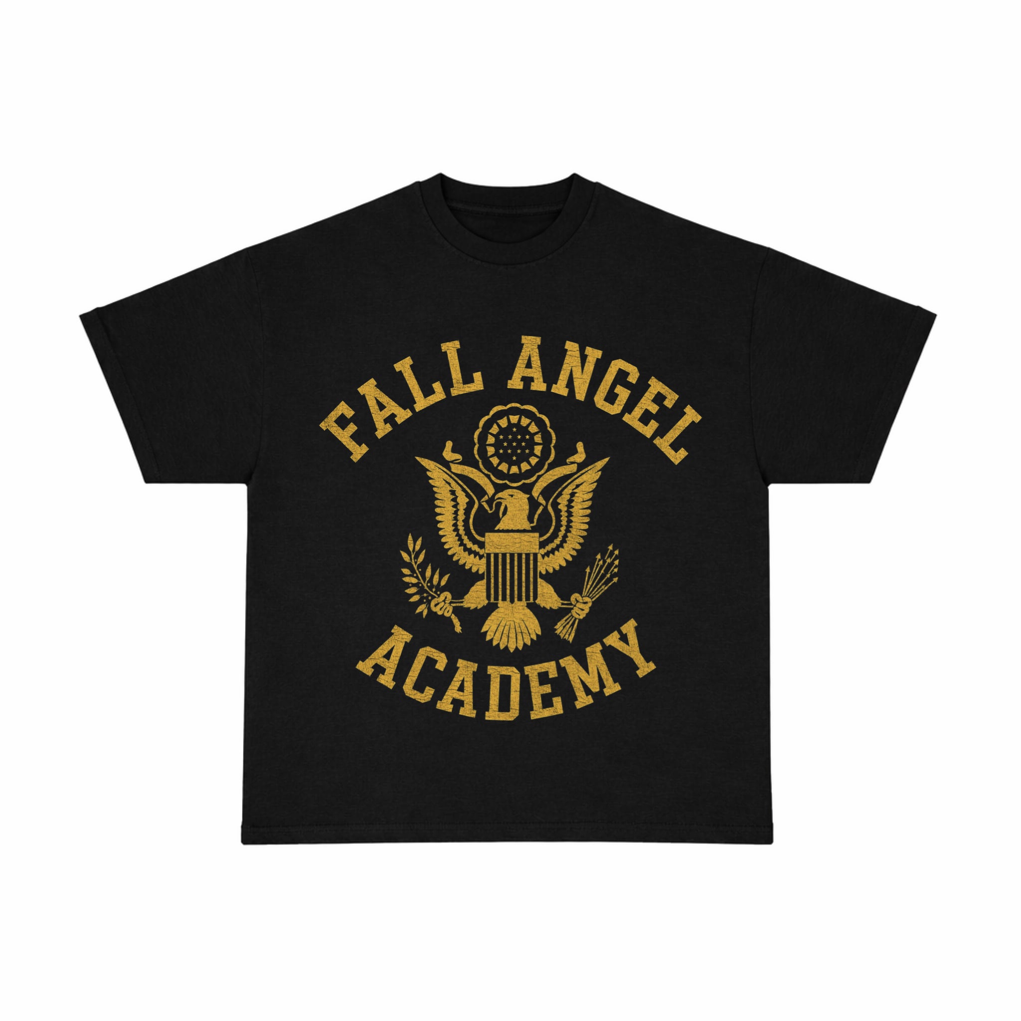 Fall Angel Black Academy Tee