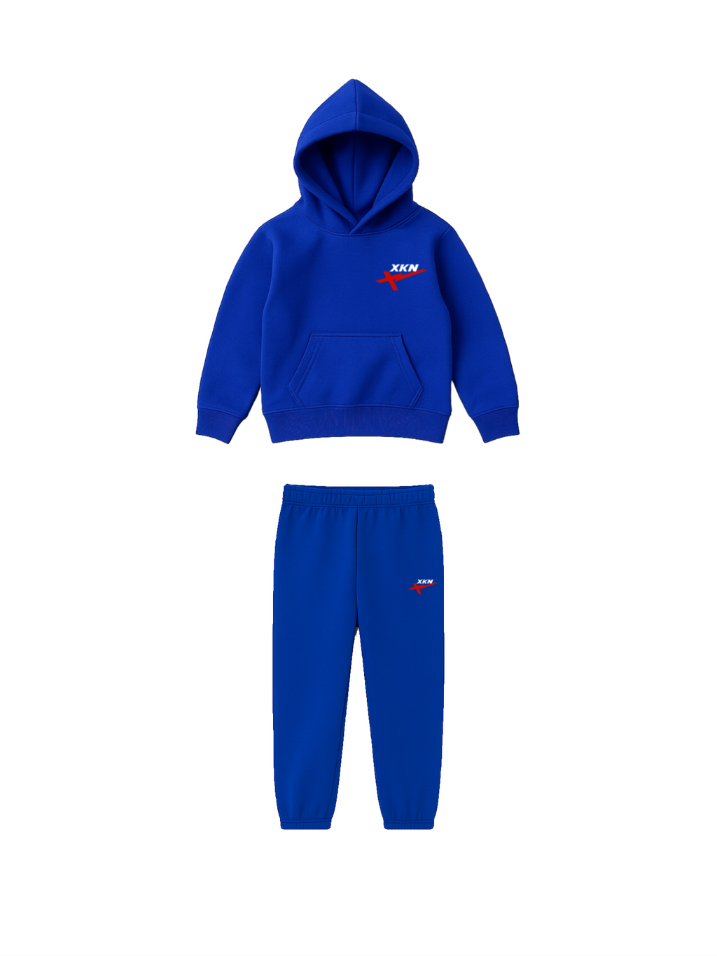 XKN Kids Core Active Fleece Set (Royal)